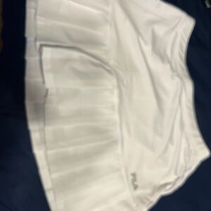 FILA Pleated White Skirt